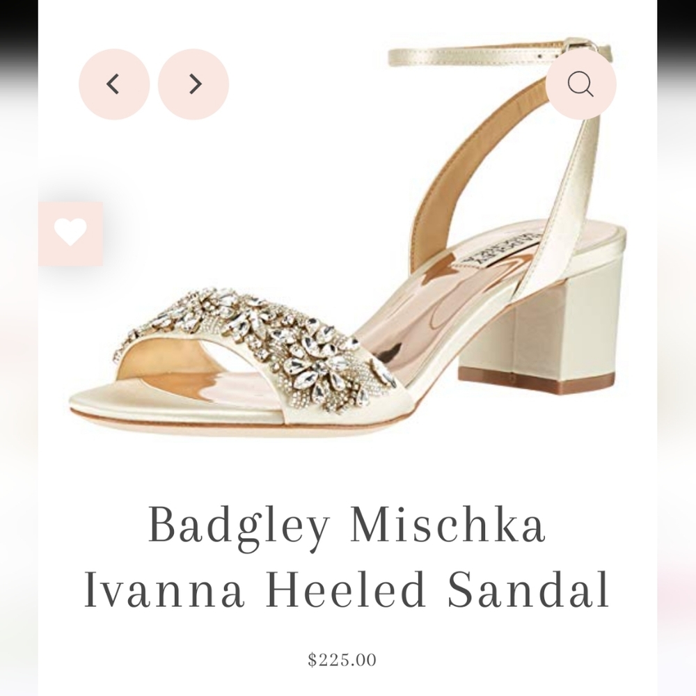 Badgley Mischka Ivanna Heeled Sandals